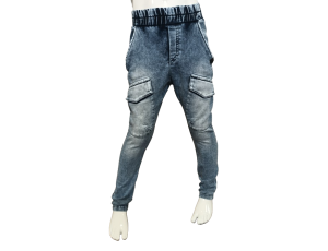 Spodnie straight jeans - image 2